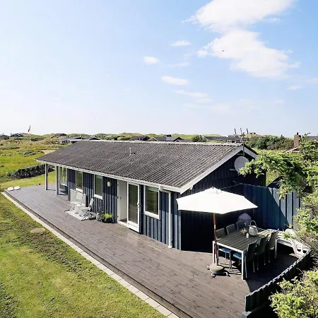 펜션 Three-bedroom Holiday In Lokken 73